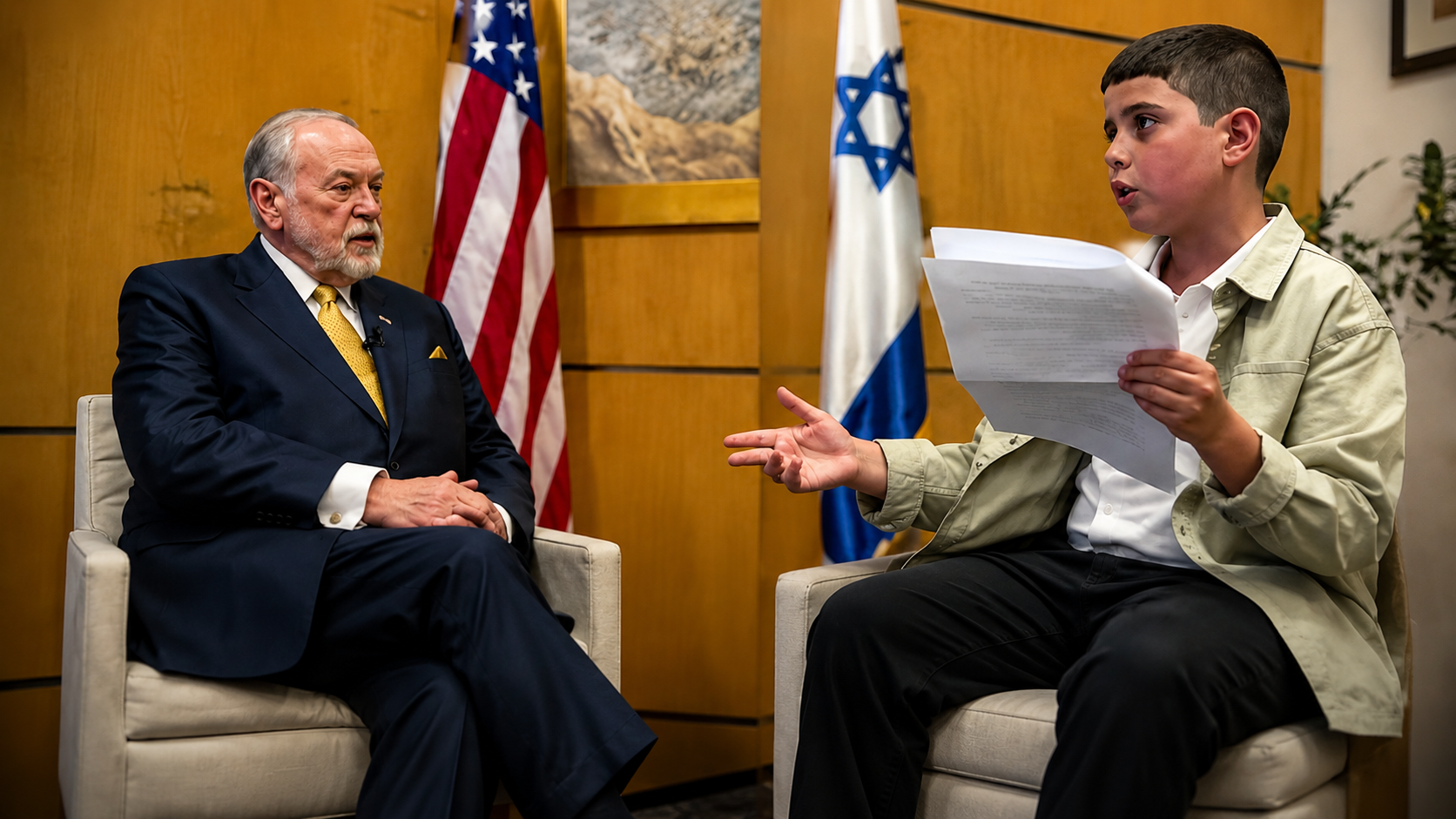 Autistic 12-year-old goes viral after meeting with American Ambassador to...