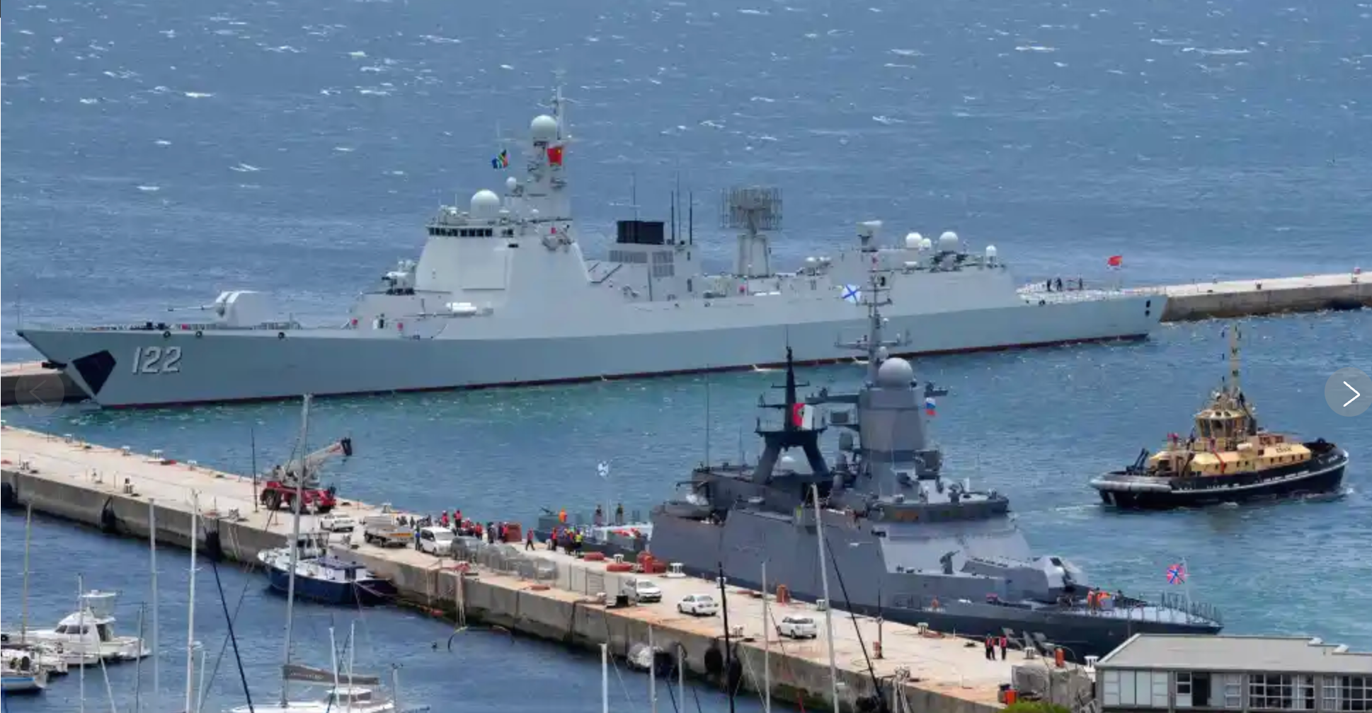 La Russie, la Chine et l'Iran mènent un exercice naval en Afrique du Sud