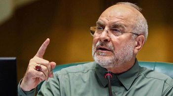 יו"ר הפרלמנט האיראני, מוחמד באקר קאליבאף