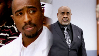 Rapper Tupac Shakur (L) 1996, in Los Angeles; Duane David (R) 2026, in Las Vegas