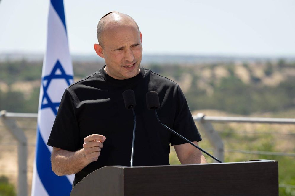 ראש הממשלה לשעבר ויו"ר מפלגת "ביחד", נפתלי בנט בנתיב העשרה 