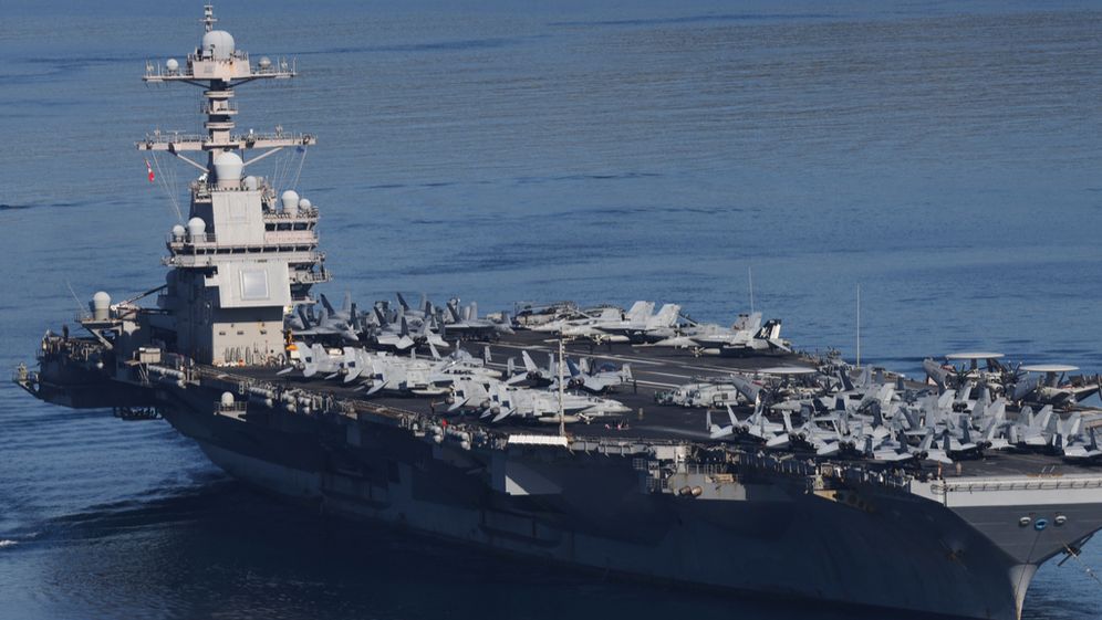 Aircraft carrier USS Gerald R. Ford