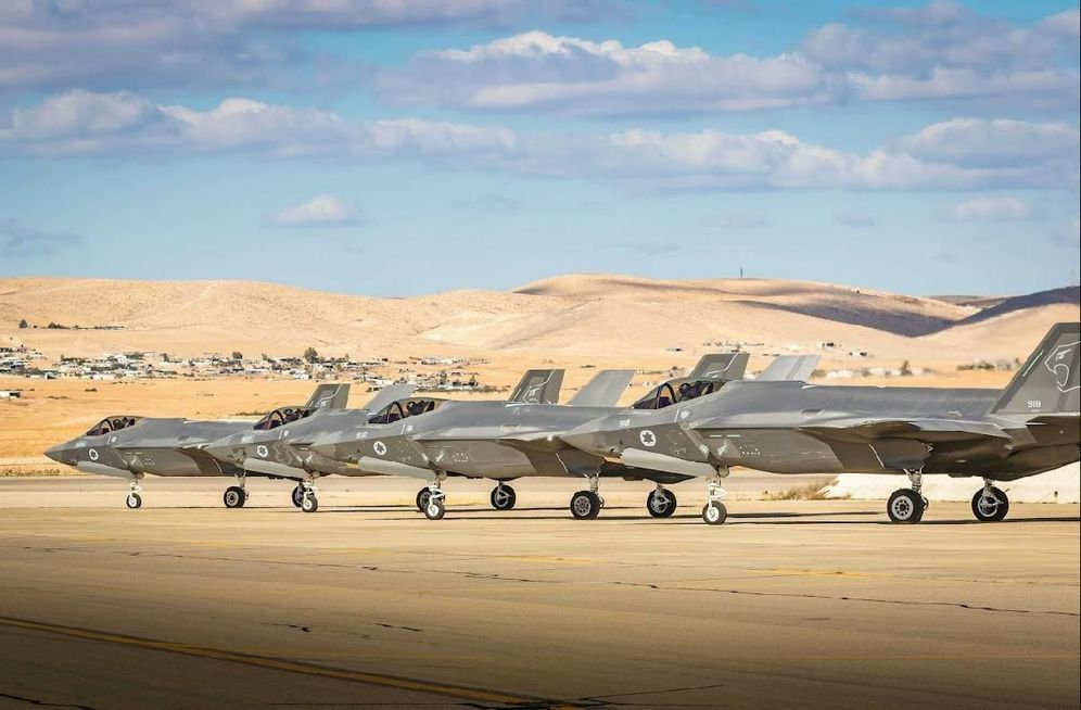 Israeli air force طائرة إف 35 - أدير