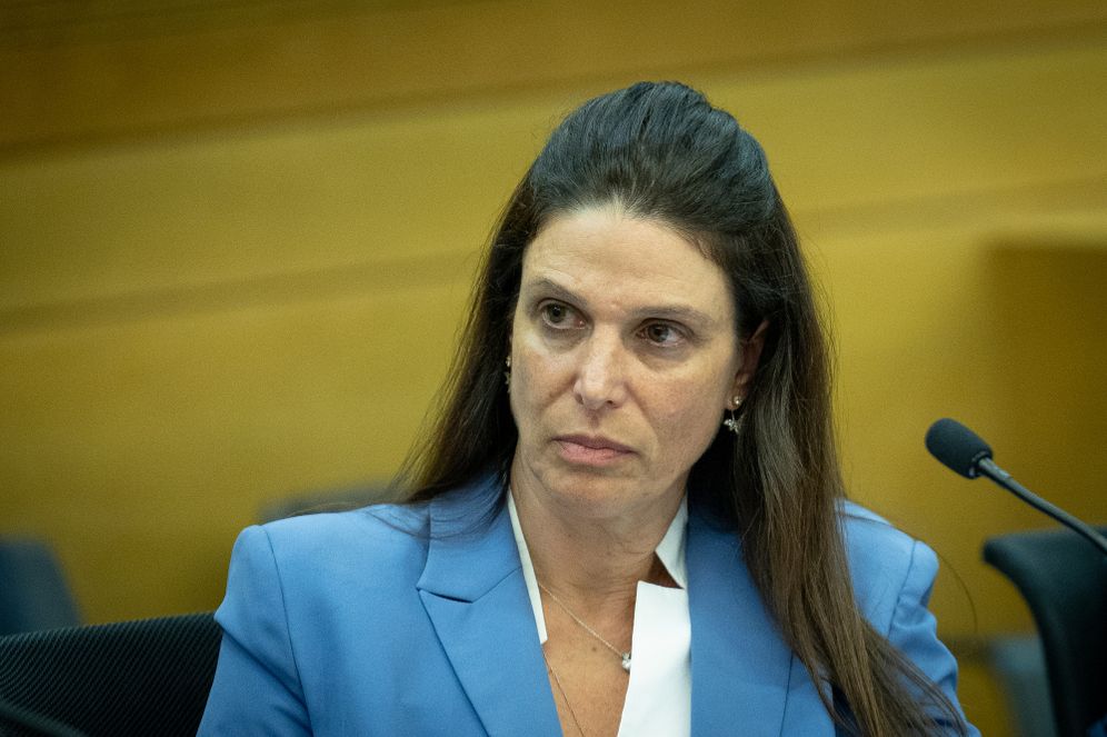 Yonatan Sindel/Flash90 MK Efrat Rayten attends a National Security Committee meeting at the Knesset, the Israeli Parliament in Jerusalem
