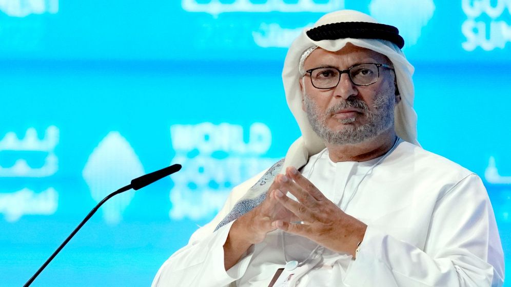 (AP Photo/Ebrahim Noroozi) Emirati Minister of State for Foreign Affairs Anwar Gargash attends World Government Summit at the Dubai Expo 2020, in Dubai, United Arab Emirates, Tuesday, March 29, 2022. Saudi Arabia's energy ministry said markets are going through a "jittery period" and reiterated Tuesday that the kingdom's ability to ensure energy security is no longer guaranteed.