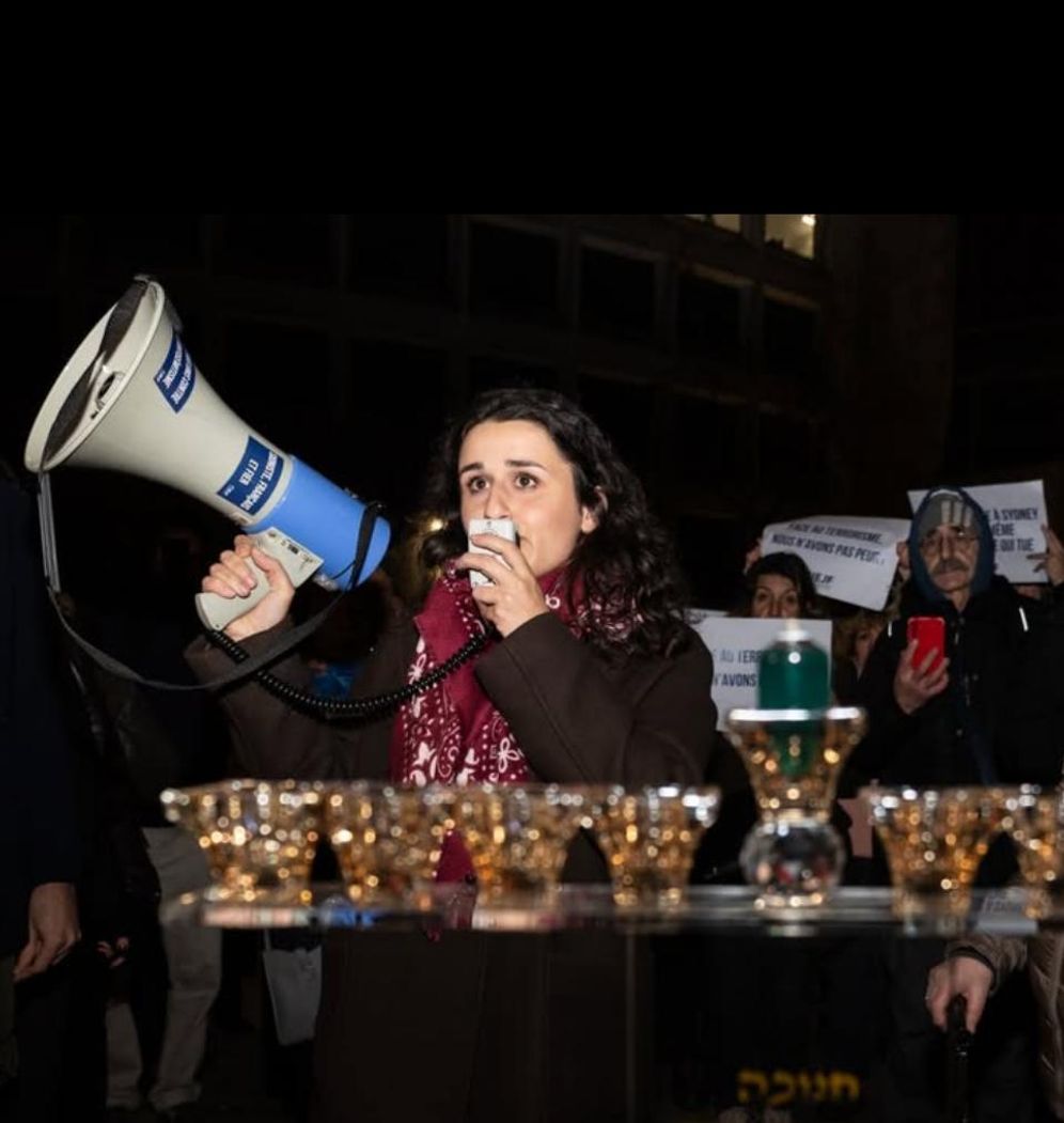 Léa Hanoune Léa Hanoune, présidente de l'UEJF
