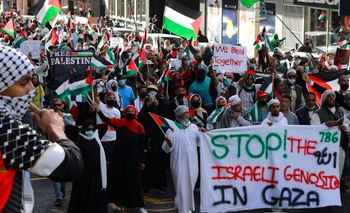 Anti-Israel protest in South Africa