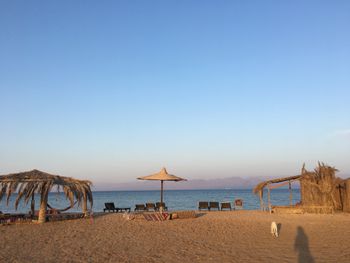 Popular beach close to Nuweiba, Sinai, Egypt, 22, April. 2018