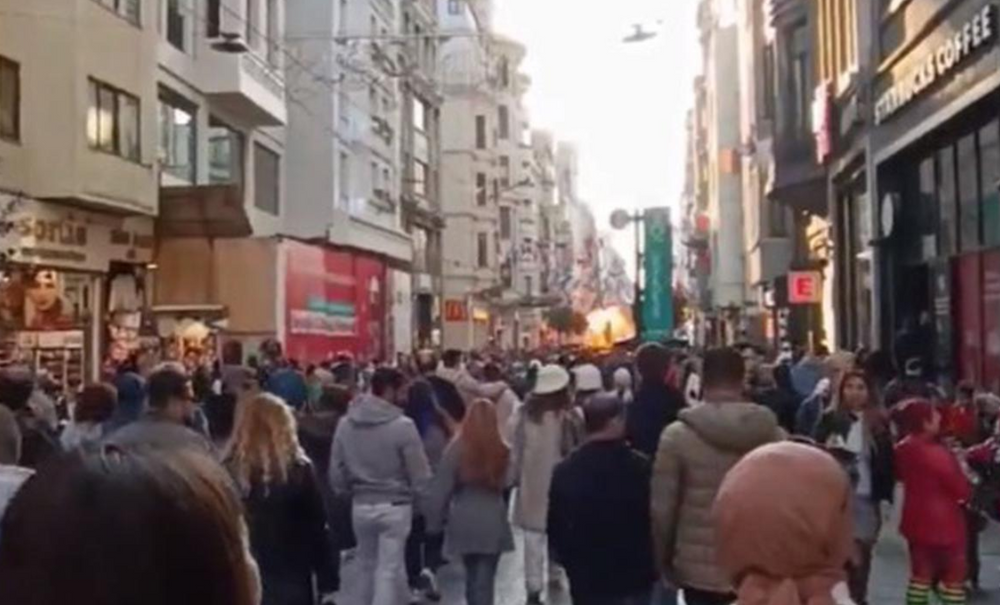 Explosion in Istanbul, Turkey, on November 13, 2022.