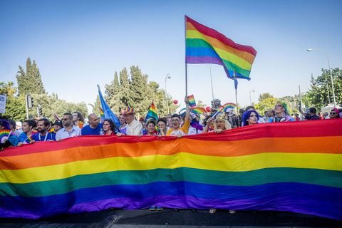 Thousands March Pride Parade; Lapid Vows Equal Marriage Law