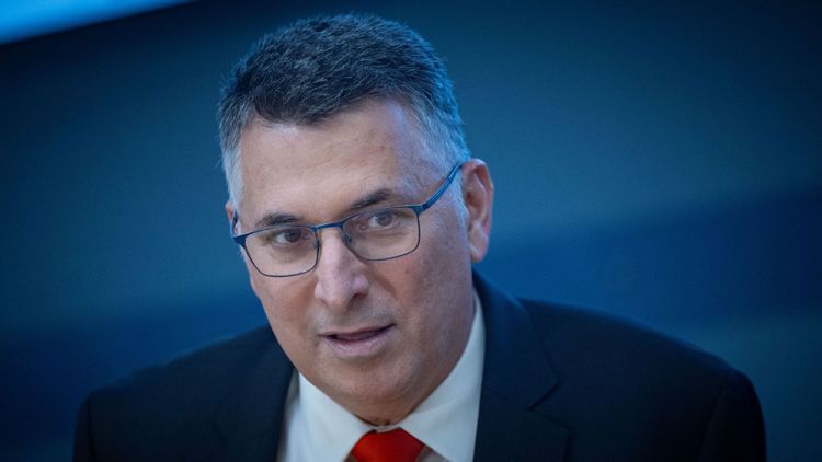 وزير الخارجية الإسرائيلية جدعون ساعر - أرشيف