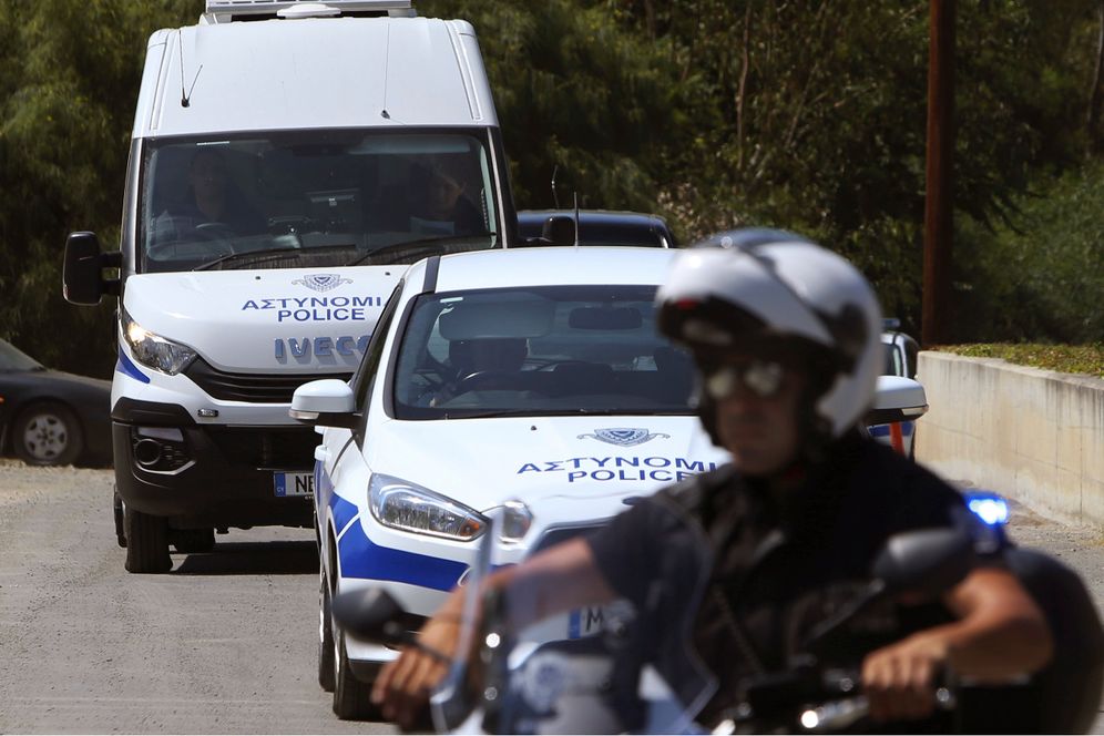 Illustration - Un officier de police à Nicosie, à Chypre, le 24 juin 2019