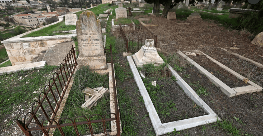 Christian cemetery vandalized in Jerusalem