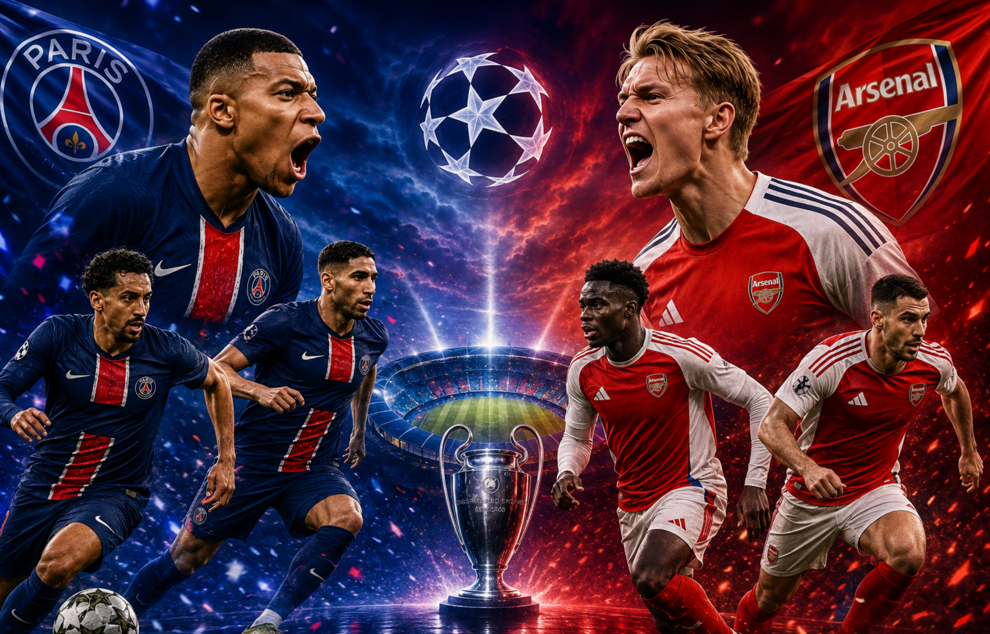 PSG-Arsenal : finale de Ligue des champions, Paris se prépare à une soirée à risque