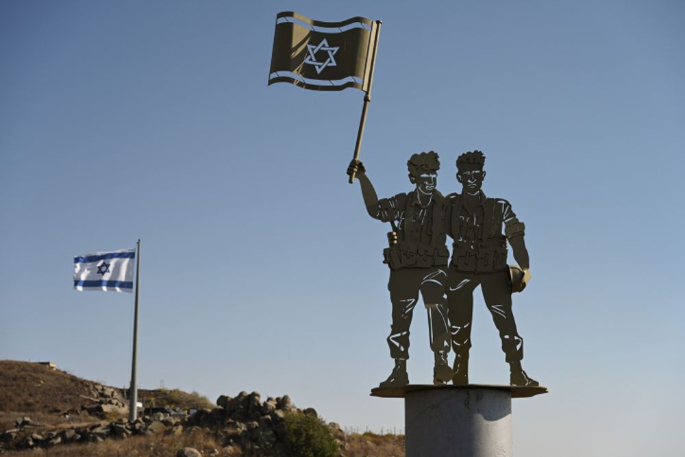 As part of the upcoming 50th anniversary of the Yom Kippur War, old armored vehicles were added at the Tel Saki Memorial in northern Israel.