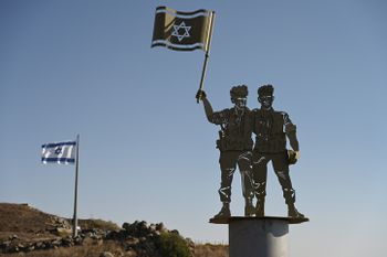 As part of the upcoming 50th anniversary of the Yom Kippur War, old armored vehicles were added at the Tel Saki Memorial in northern Israel.