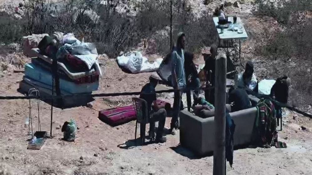 Palestinian families in Qusra area Settlers reportedly return to West Bank outpost after getting removed by the IDF