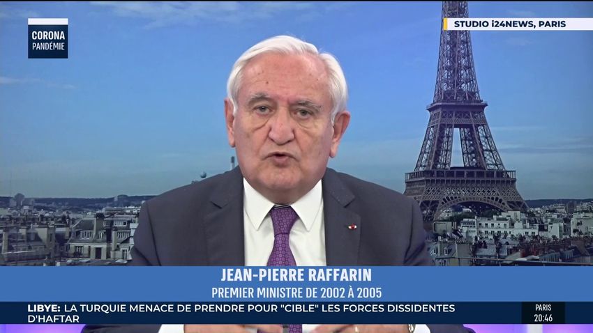 Jean-Pierre Raffarin dans Elie sans interdit le 10.05.20