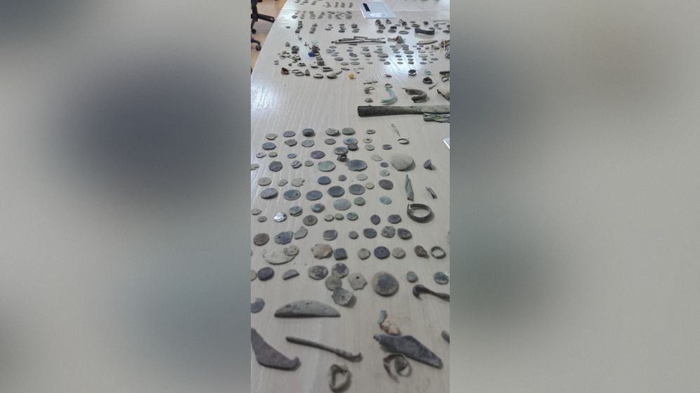 Soupçon de vol d'objets archéologiques déjoué dans la vallée du Jourdain.
