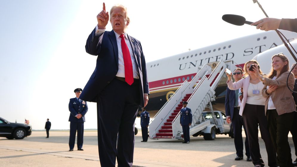 AP Photo/Julia Demaree Nikhinson Donald Trump, le 01.07.2026
