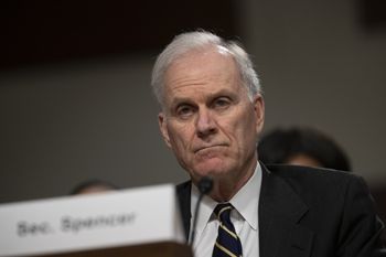 Le secrétaire de la Marine, Richard Spencer, le 9 avril 2019 à Washington, DC.