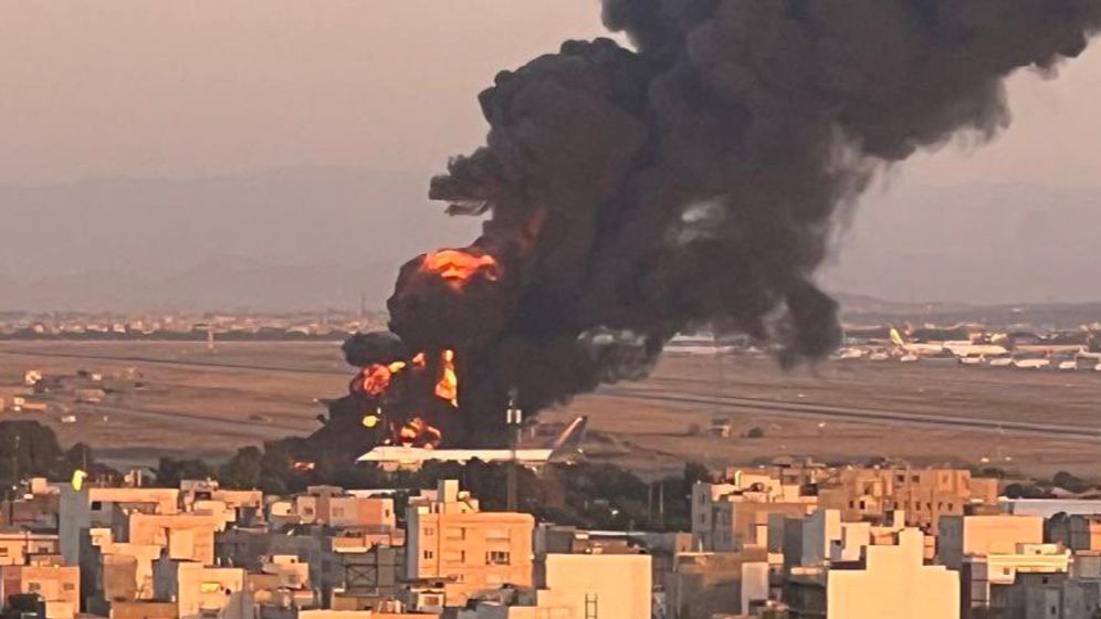 على بُعد 2300 كيلومتر: هاجم سلاح الجو طائرة تزويد بالوقود في شرق إيران - لقطات من الهجوم، 15/06/2025