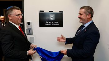 Gideon Sa’ar inaugure la première ambassade permanente d’Israël en Slovénie, le 09.09.2026