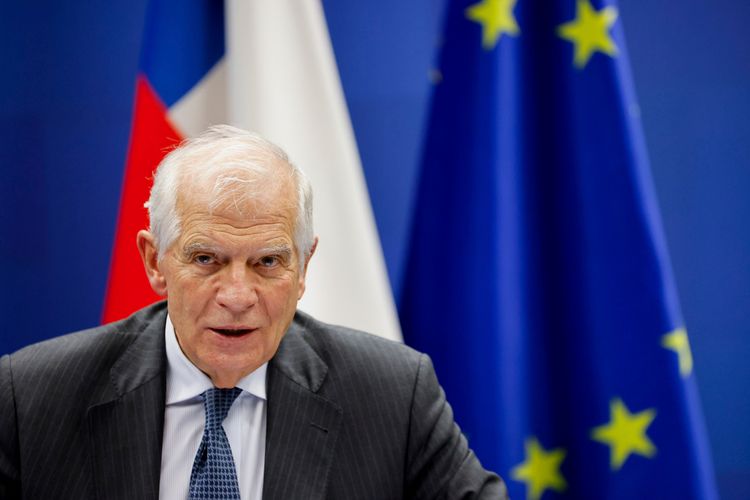 Le ministre des Affaires étrangères de l'Union européenne, Josep Borrell