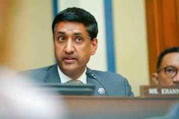FILE - Rep. Ro Khanna, D-Calif., speaks during a House Committee on Oversight and Reform hearing on gun violence on Capitol Hill in Washington, June 8, 2022.