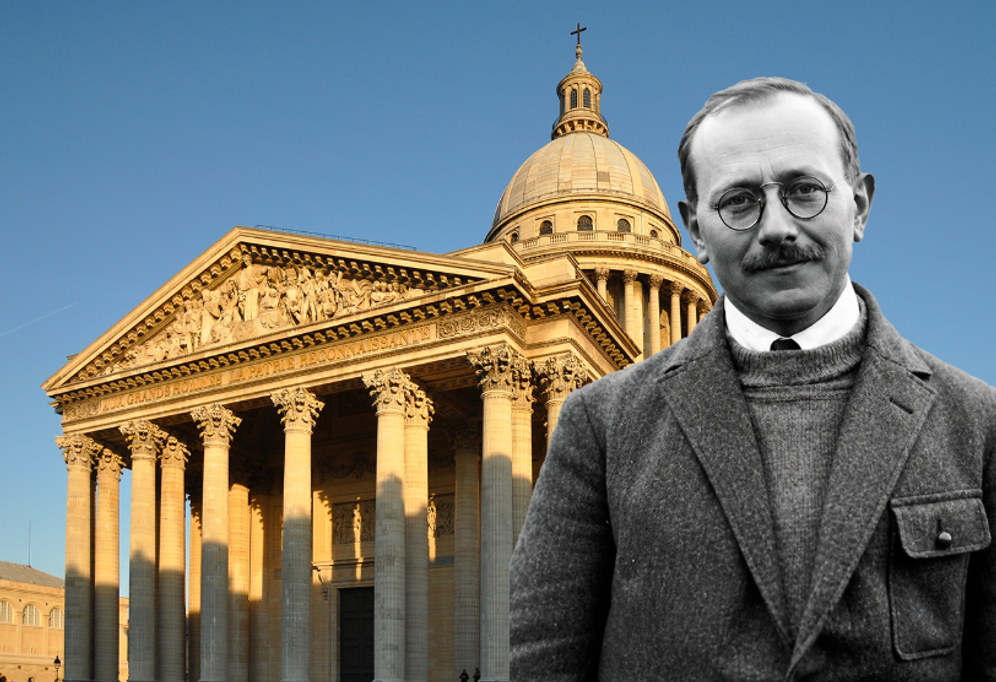 Capture d'écran X L'historien et résistant Marc Bloch entre au Panthéon