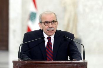 Le nouveau Premier ministre du Liban Nawaf Salam


