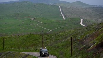 جنود على حدود إسرائيل مع سوريا، في مرتفعات الجولان، أرشيف