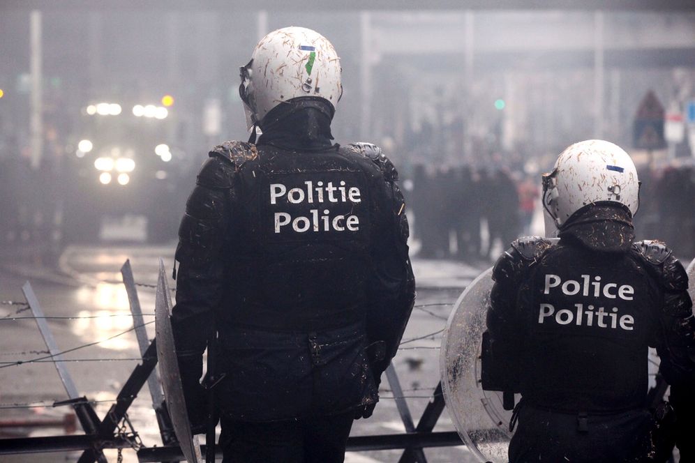La police belge