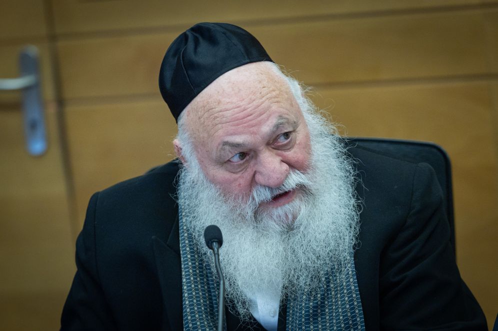 יונתן זינדל, פלאש90 השר לשעבר יצחק גולדקנופף, ארכיון