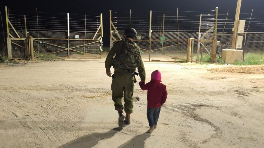 A 4-year-old Gazan who approached the Israel-Gaza border after being sent by Hamas