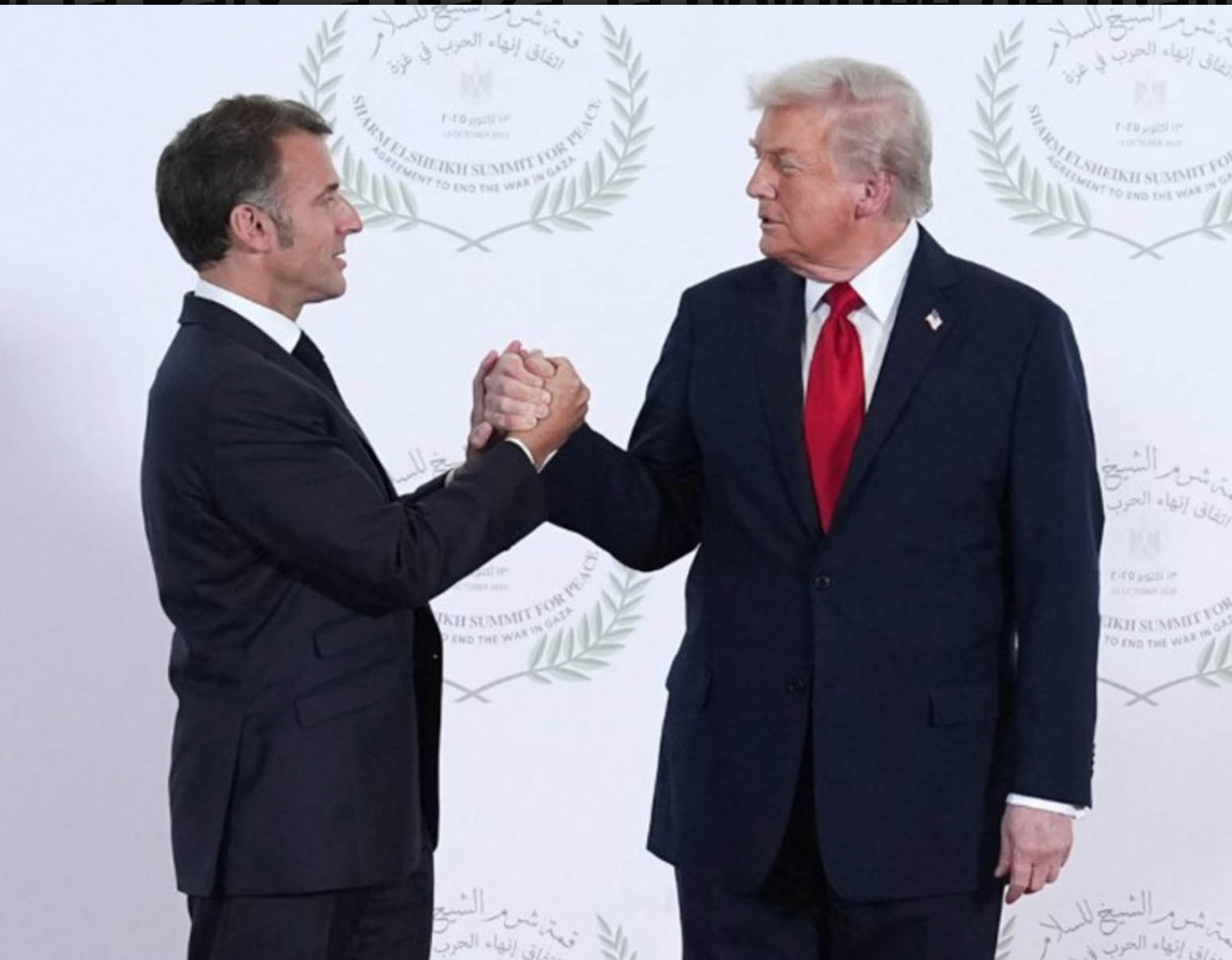 Trump chambre Macron et flatte Meloni lors du sommet de Charm el-Cheikh