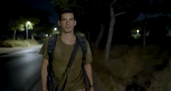 Scene from Shas ad