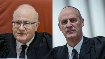 עורך הדין מיכאל ראבילו, השופט בדימוס יוסף אלרון