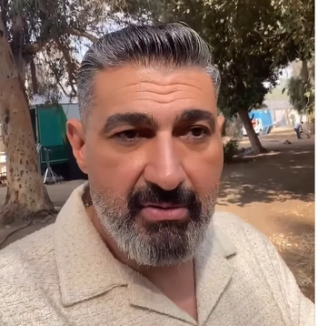 ياسر جلال خلال تقديمه الاعتذار