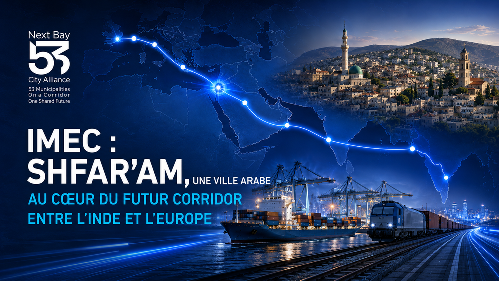 IMEC : Shfar’am, une ville arabe au cœur du futur corridor entre l’Inde et l’Europe
