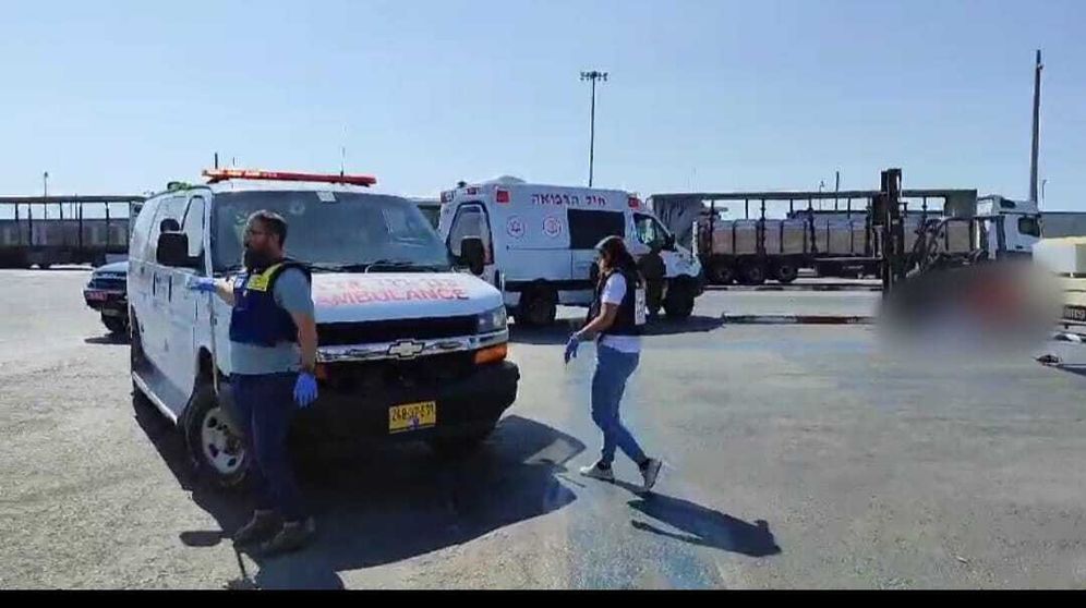 موقع عملية إطلاق النار في معبر اللنبي 8.9.24