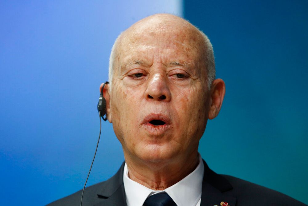 Le président tunisien Kais Saied