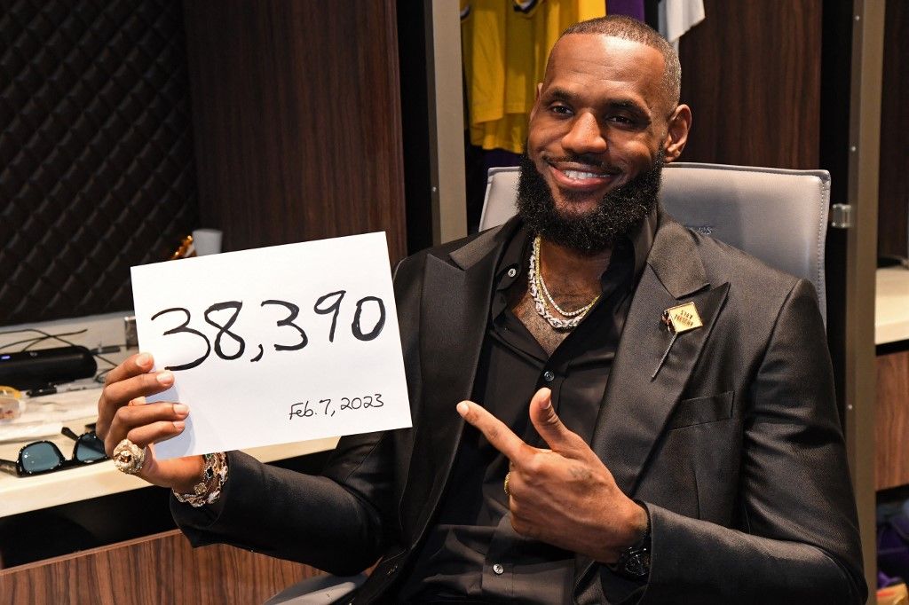 The Story of LeBron James's 38,390 Points - The New York Times