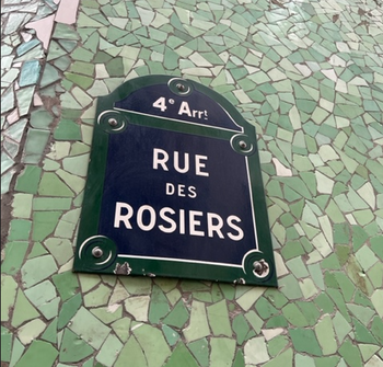 La Rue des Rosiers à Paris