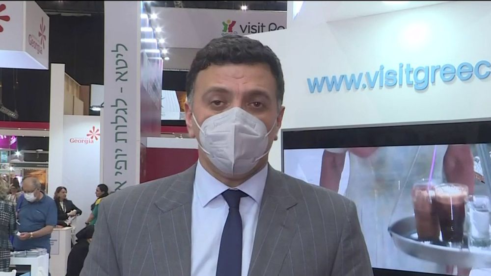 Greek Minister of Tourism Vassilis Kikilias