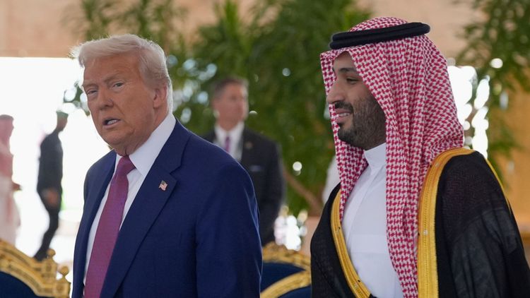 Mohammed ben Salmane et Donald Trump