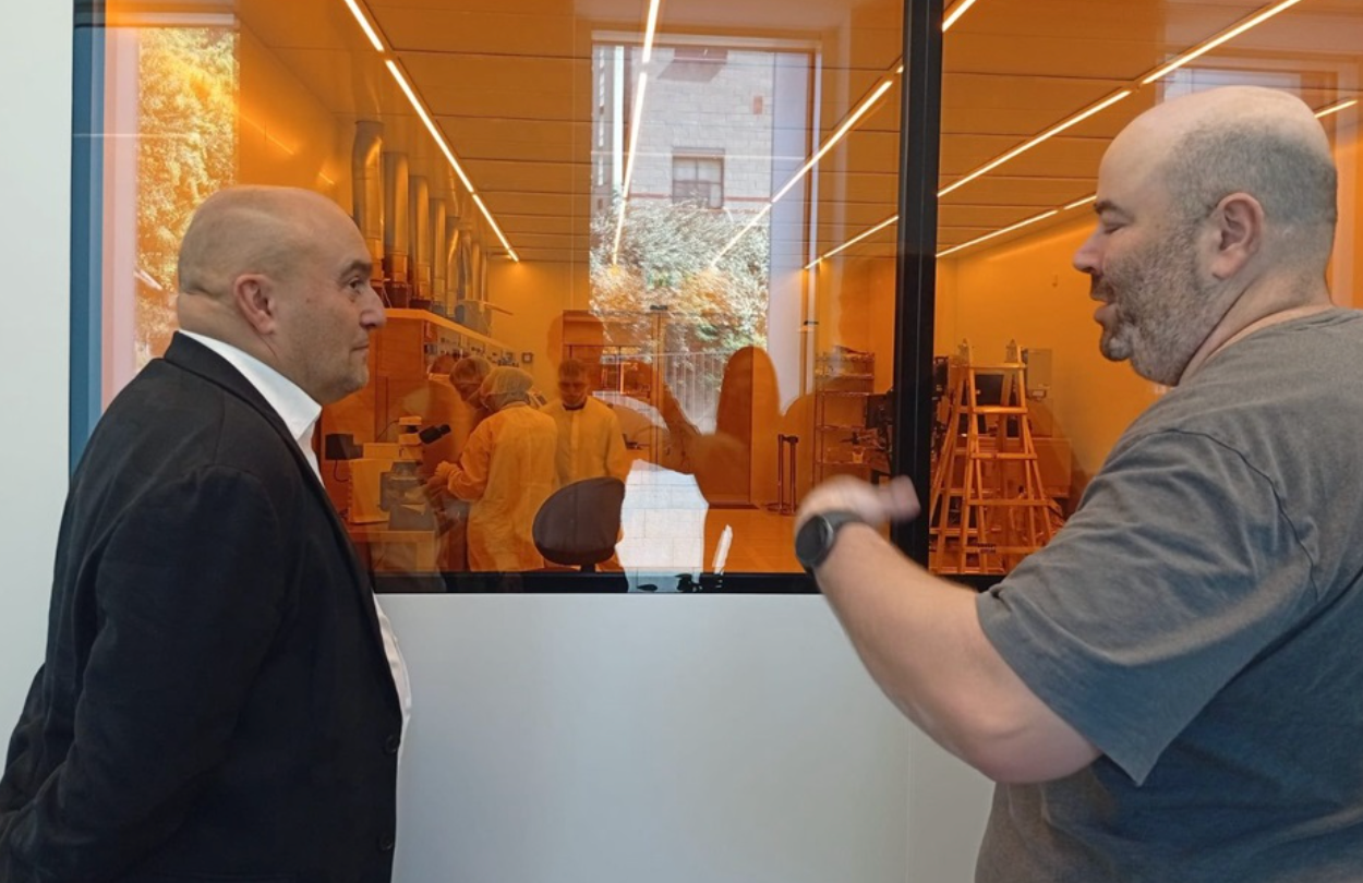 Visite de l'ambassadeur de France en Israël à l'Université de Tel-Aviv