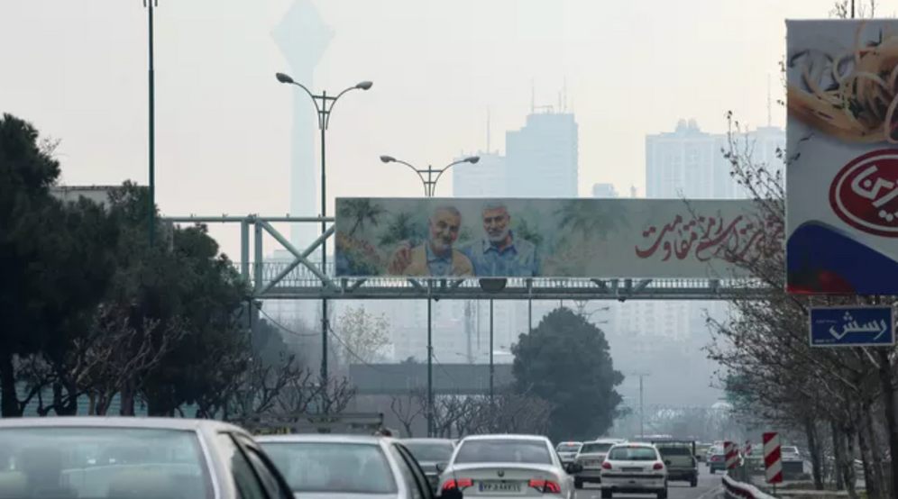 Vue de Téhéran, novembre 2024.
