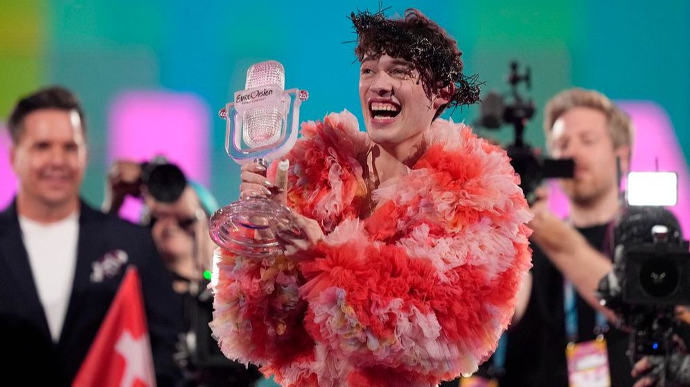 Nemo, représentant la Suisse, vainqueur du Concours Eurovision de la chanson 2024