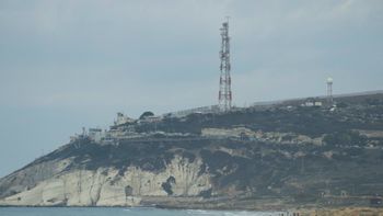 Eric Marmor/Flash 90 Rosh Hanikra, with the Lebanese border in the background